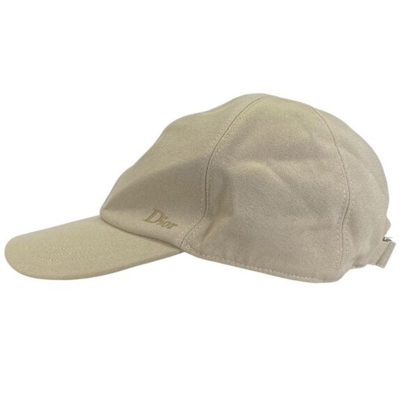 Dior Logo Baseball Cap Hat Cap Cotton Beige main image 10